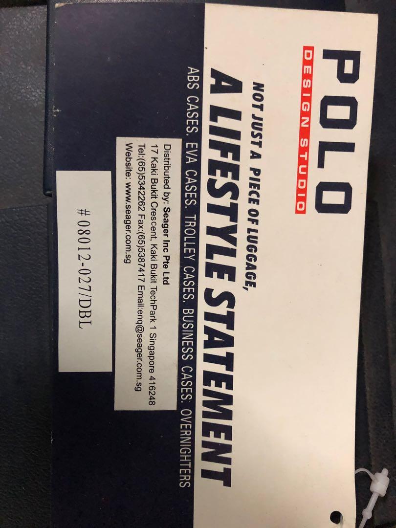 Original US Polo luggage bag, Hobbies & Toys, Travel, Travel Essentials