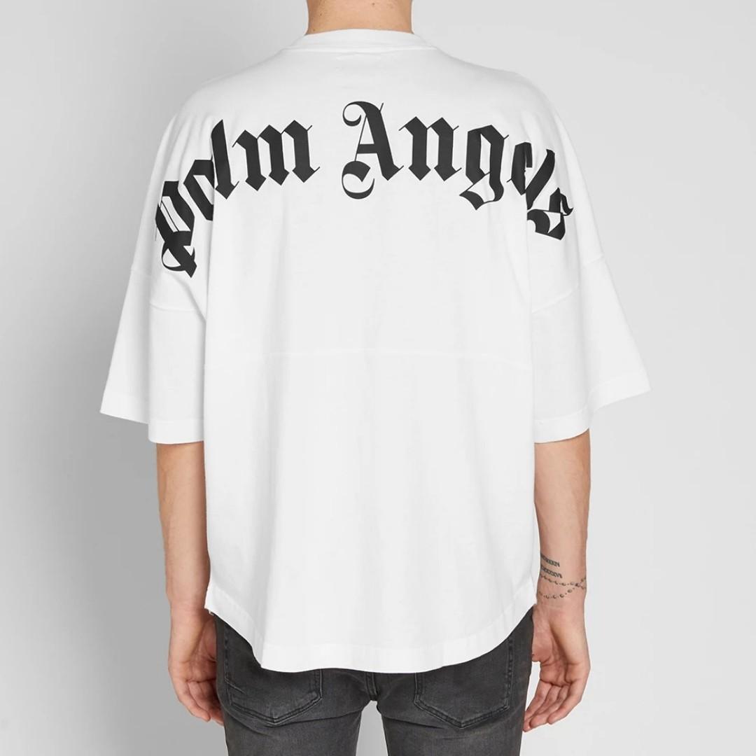 Palm Angels T shirt Black Authentic, Men's Fashion, Tops & Sets, Tshirts &  Polo Shirts on Carousell