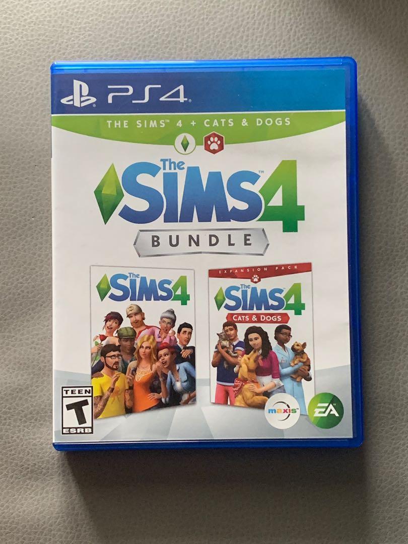 Ps4 The Sims 4 Bundle Sims 4 Cats Dogs Toys Games Video