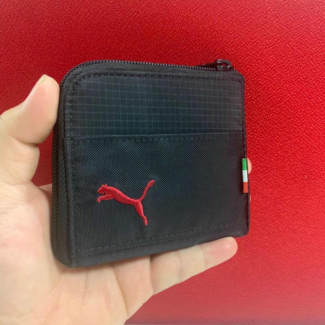 Puma ferrari deals zip wallet