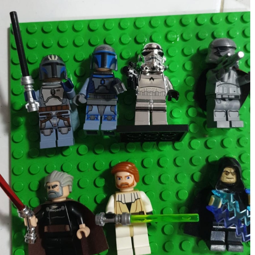 Rare authentic star wars lego minifigures, offer me your price, Hobbies