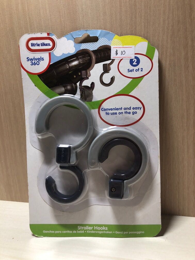 Sale Bn Sealed Little Tikes Swivels 360 Degree Stroller Hooks Stroller And Pram Accessories Babies Kids Strollers Bags Carriers On Carousell