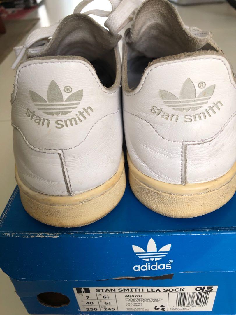 Stan Smith Lea Sock AQ4787 Women s Fashion Footwear Sneakers on