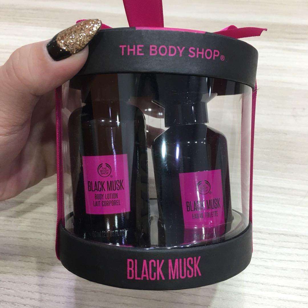 Black musk 2025 body shop set