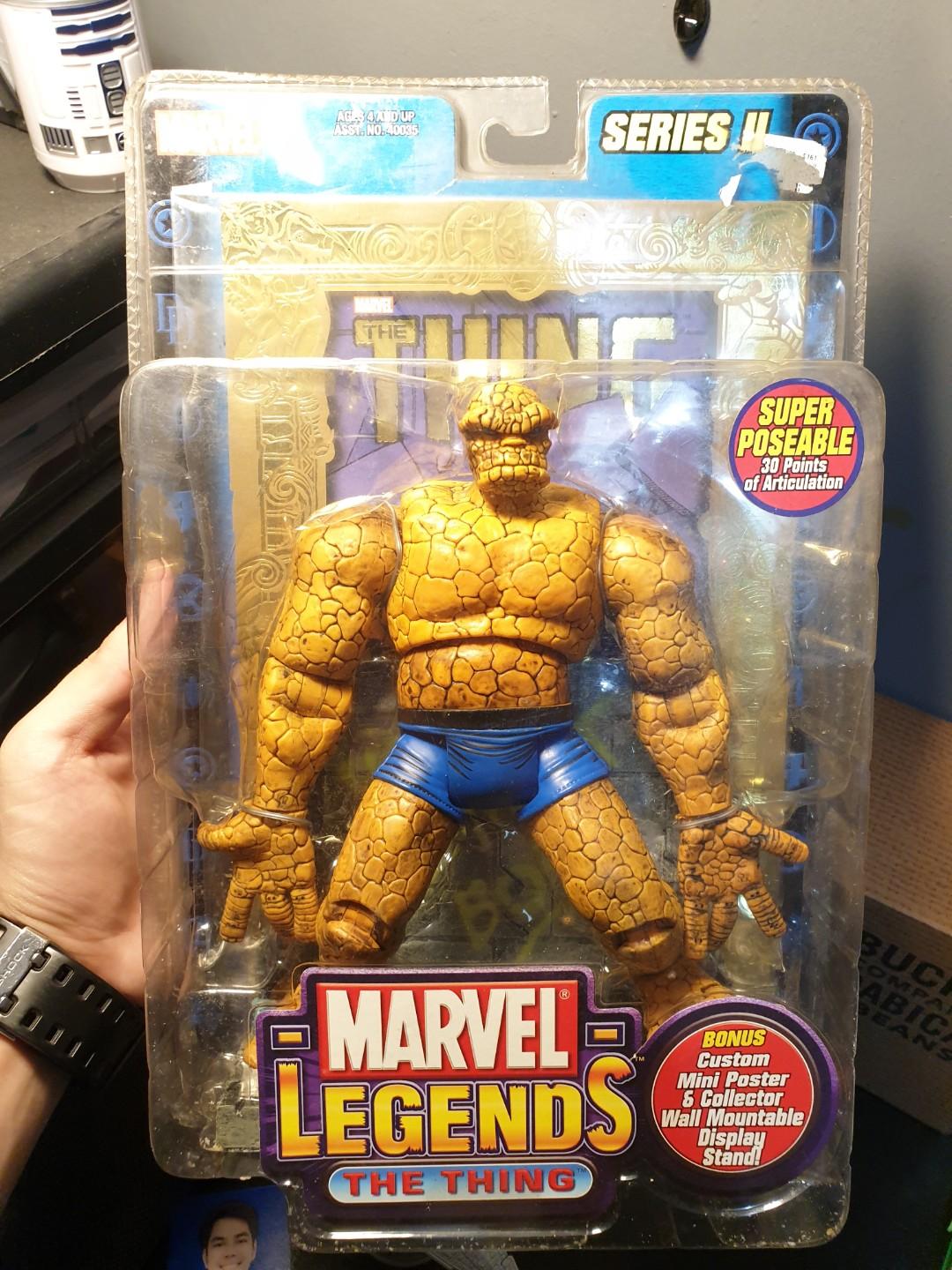 The Thing Marvel Legends Series 2 Toys Games Toys On Carousell