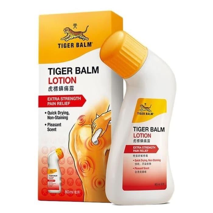 TIGER BALM Lotion Extra Strength Balsem Roll On Nyeri Otot Sendi 80 ml