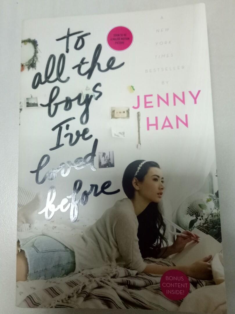 To All The Boys I Ve Loved Before By Jenny Han Books Stationery Fiction On Carousell