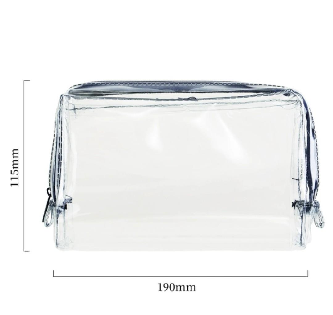 Transparent pencil case popular cheap