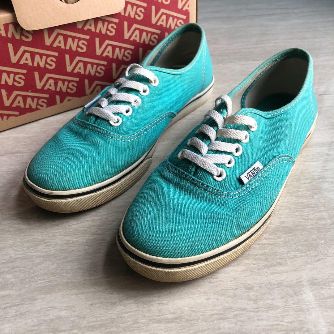 Turquoise vans lo hot sale pro