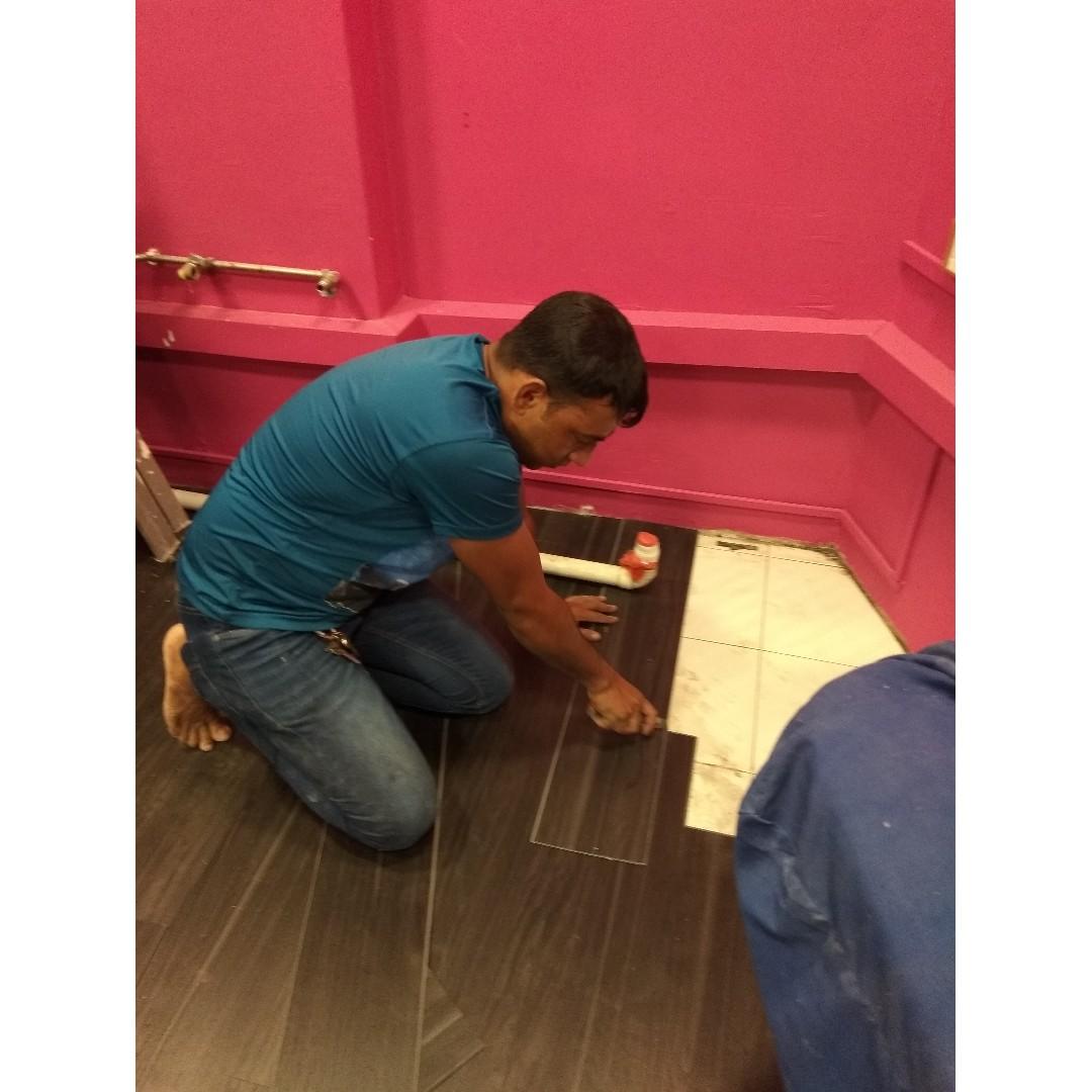 vinyl tiles installation and painting services62863076682627111