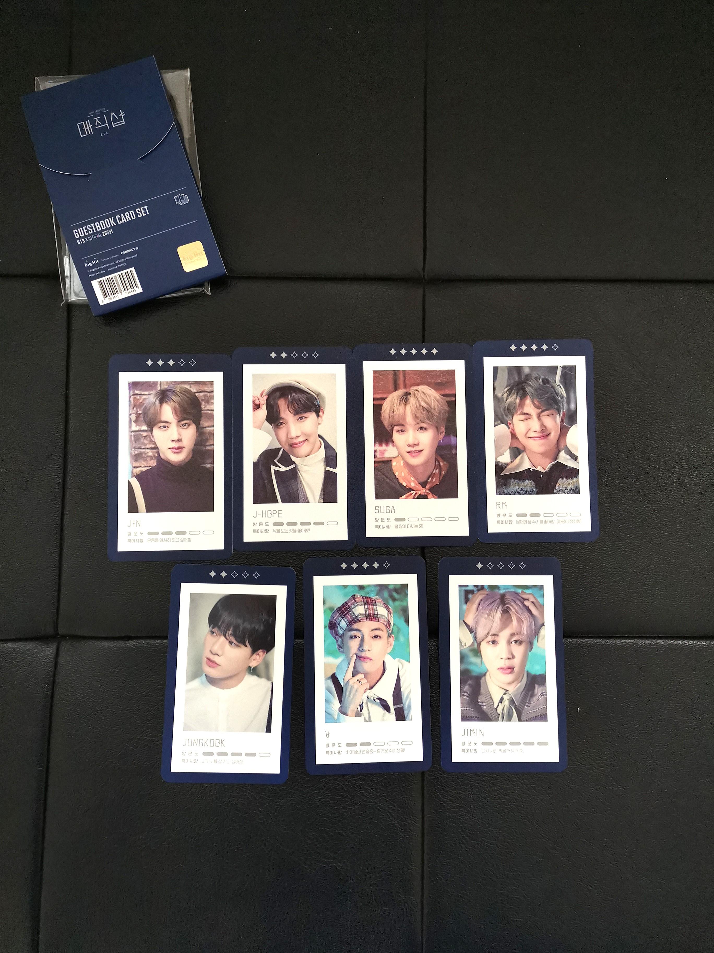 BTS 5th Muster 2019 Guestbook カード 2019 BTS 5TH MUSTER [MAGIC