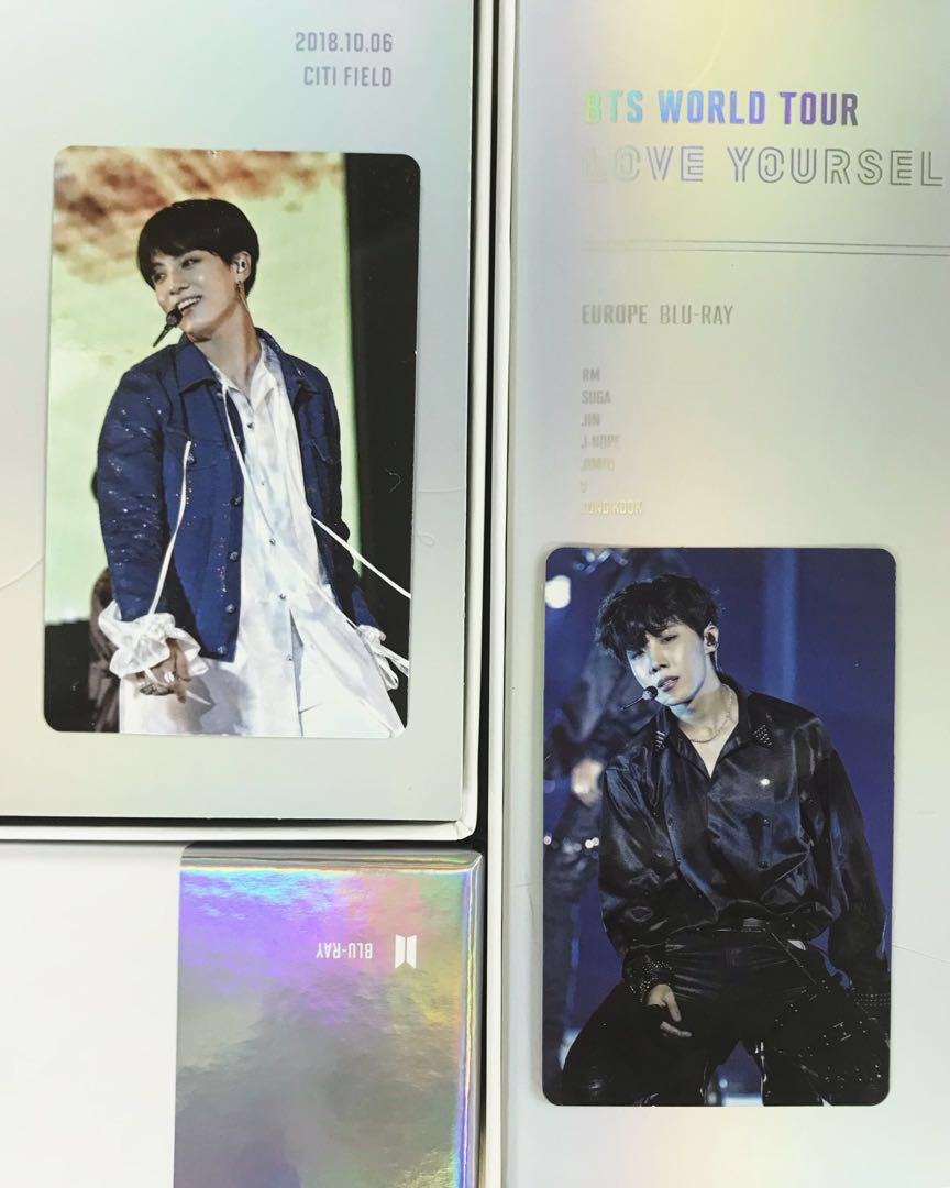 ジョングク JUNGKOOK 防弾少年団 BTS WORLD TOUR LOVE YOURSELF SEOUL DVD 特典 トレカ Photocard