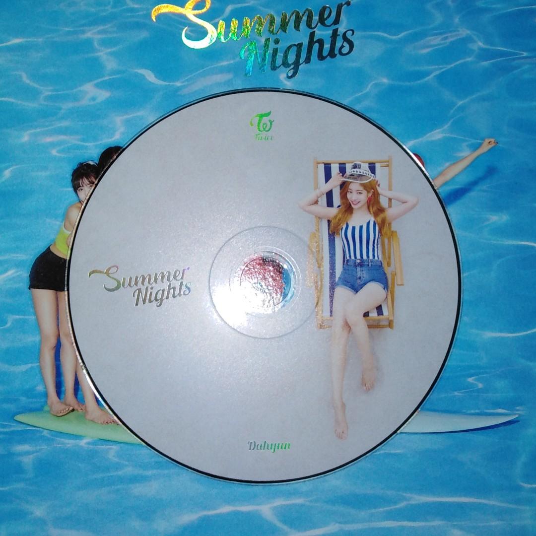 Wtt Wts Twice Summer Nights Dahyun Cd Hobbies Toys Memorabilia Collectibles K Wave On Carousell