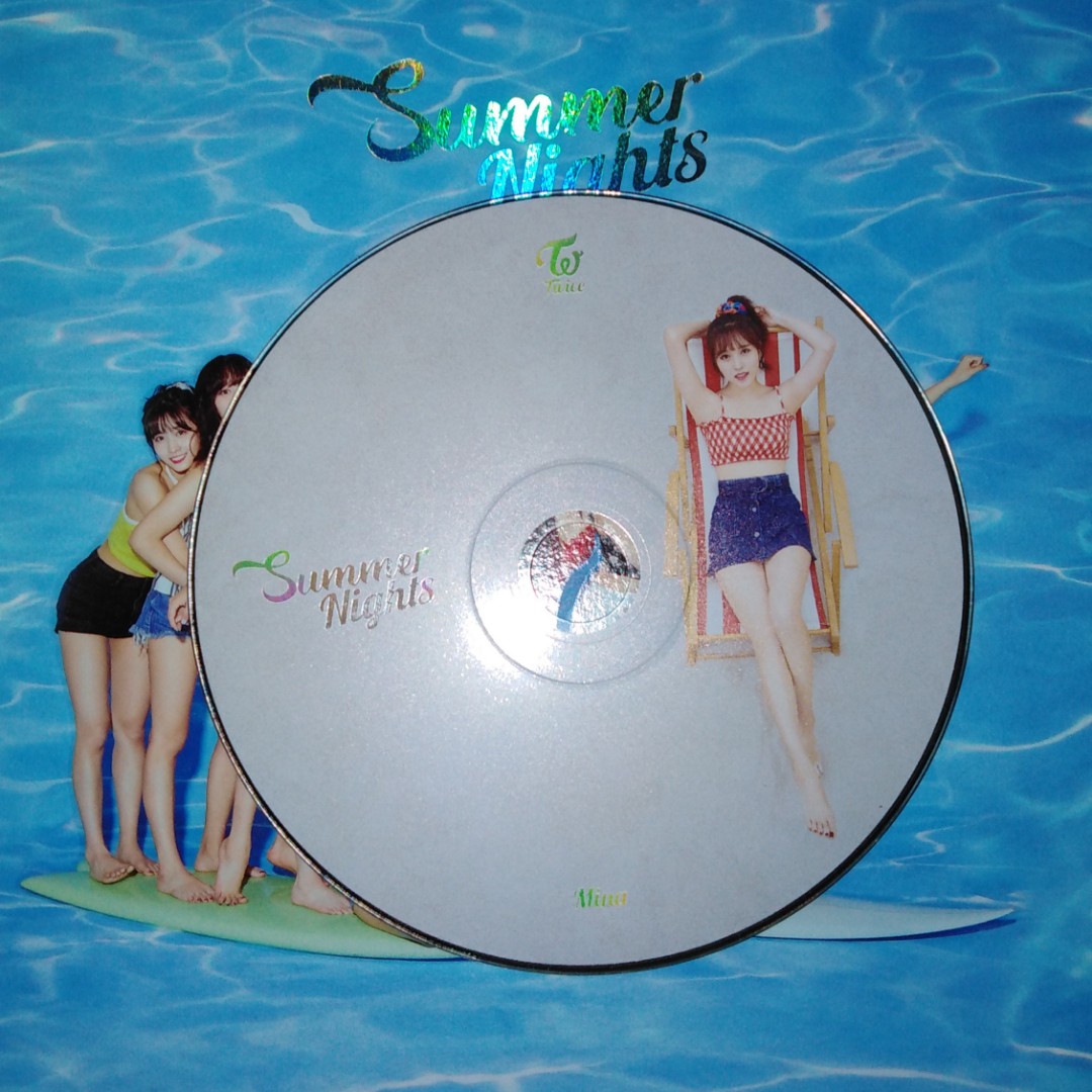 Wtt Wts Twice Summer Nights Mina Cd Hobbies Toys Memorabilia Collectibles K Wave On Carousell