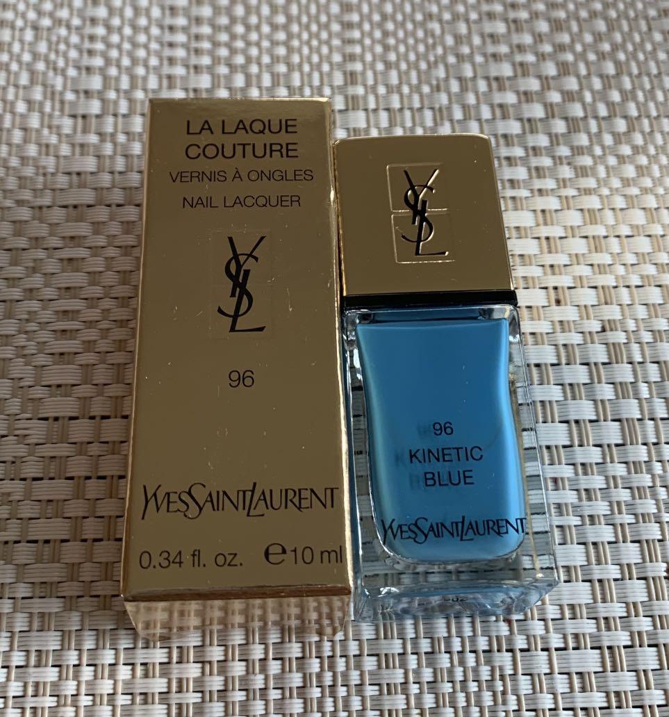 ysl kinetic blue nail polish