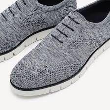 knit oxford shoes