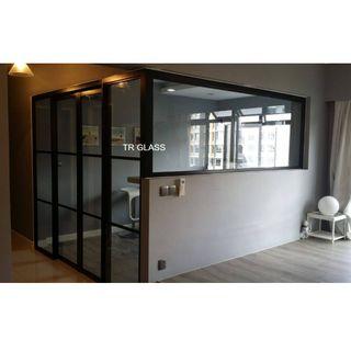 Aluminium Sliding Door Frame Home Services Carousell Singapore