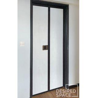 Aluminium V-Fold Door (Bi-Fold)