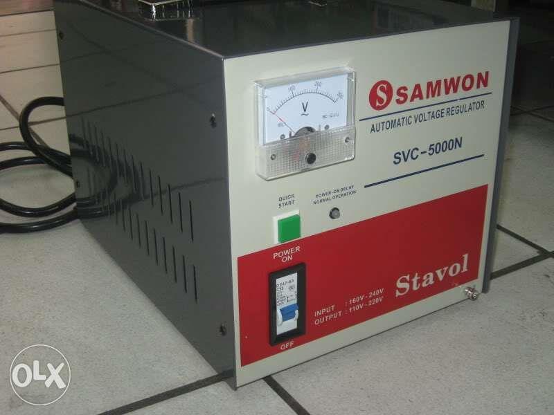 Automatic Voltage Regulator Servo Design (Category: Electrical, Adaptors & Sockets) located in Manila. Submitted by dfa172001 (Listing ID 238457054, Image 3). Description: Automatic Voltage Regulator ( Brand New ) Features ; 1. True Rated and Fully Automatic 2. Servo Design avr 3. with 110v and 220 v output 4. 150vac to 250 vac input Samwon AVR Servo Design 1000 watts - 2250 pesos 1500 watts - 2400 pesos 2000 watts - 3800 pesos 3000 watts - 3900 