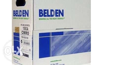 Belden Cat5e and Cat6 UTP Cable Authentic (Category: Cables & Adaptors) located in Manila. Submitted by dfa172001 (Listing ID 238457062, Image 3). Description: Belden Cat5e and Cat6 UTP Cable ( Original ) Gray Color Jacket Pure Copper 1000 ft /305 meters box roll Belden Cat5e - 5300 pesos Belden Cat6 - 7600 pesos DREWTRON Computers we Deliver or Meetup .