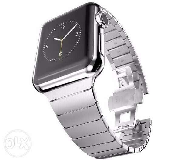 Stainless Steel Replacement Straps for Apple iWatch (Category: Men's Watches) located in Quezon City. Submitted by madmax168 (Listing ID 238457451, Image 2). Description: Replacement Stainless Steel Butterfly Clasp Straps for Apple iWatch Series 1 and Series 2 models. Available on stock colors are Black and Silver. Other colors are on order basis. Please check and like my Facebook page under Madmax1688..