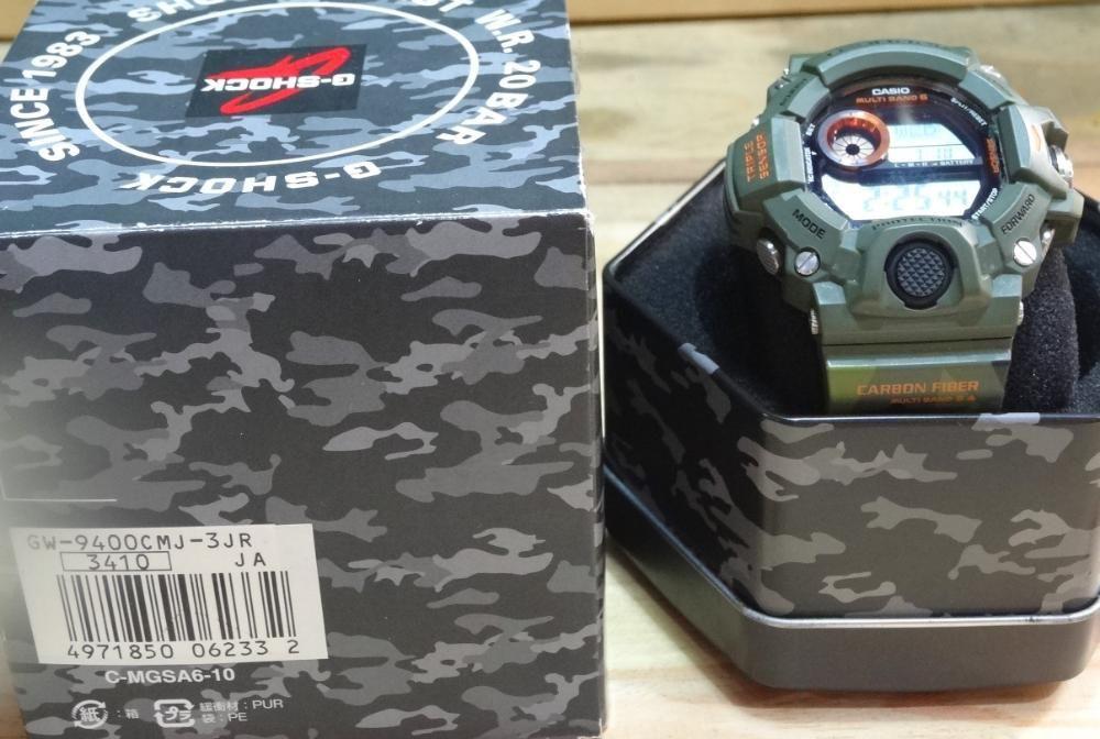 CASIO G-Shock Rangeman Camouflage GW-9400 CMJ-3JR Men, Men's Fashion ...
