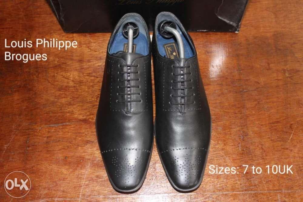 louis philippe leather shoes
