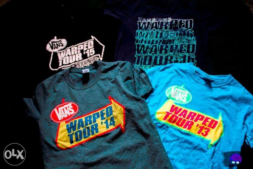 vans warped tour 2014 t shirt