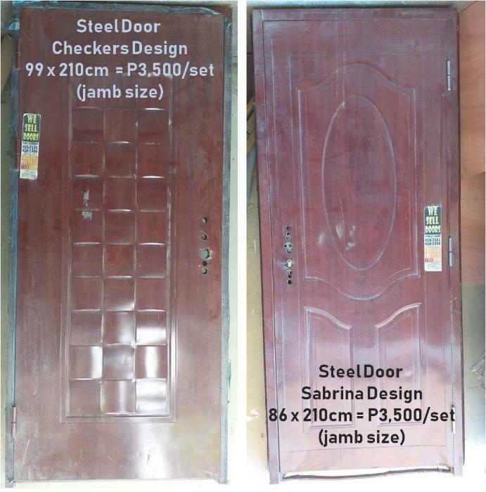 Warehouse Sale Steel Doors Wood Doors Aluminum Doors On Carousell