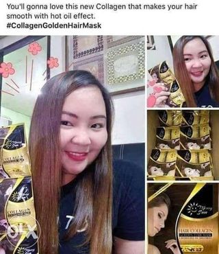 Merrysun Collagen Golden Hair Mask