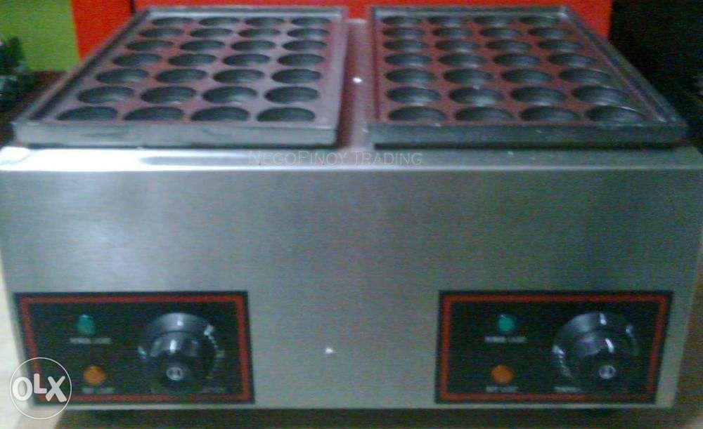 Electric Takoyaki Machine Grill Cooker Takoyaki Pan Set Takuyaki Maker