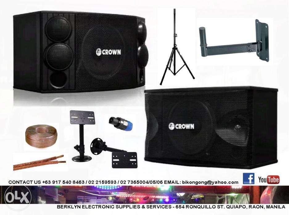 crown karaoke speaker