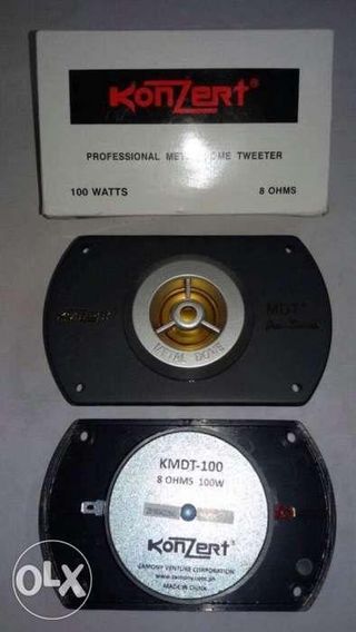 konzert metal dome tweeter