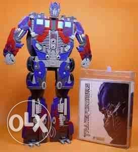 Factory Sealed 2007 TRANSFORMERS THE MOVIE 2-Discs Optimus Prime Transforming Case