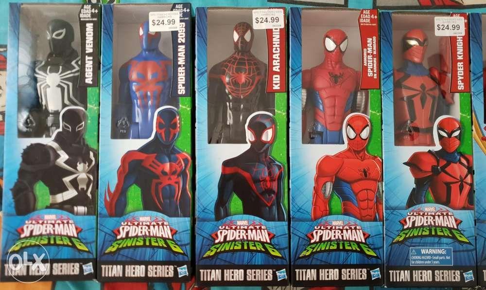 Marvel Ultimate Spiderman Sinister 6 Collection Titan Hero Series, Hobbies  & Toys, Toys & Games on Carousell