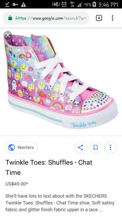 Twinkle on sale toes emoji