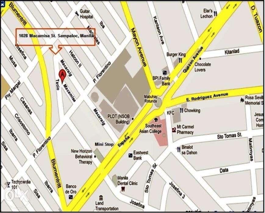 Dorm Dormitory Boarding House Bed Space Room for Rent Sampaloc Manila