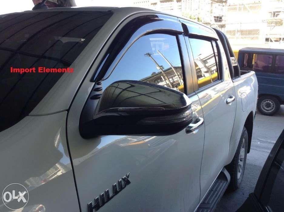 2015 to 2023 Toyota Hilux Revo Rain gutter Thailand Door visor 2017 ...