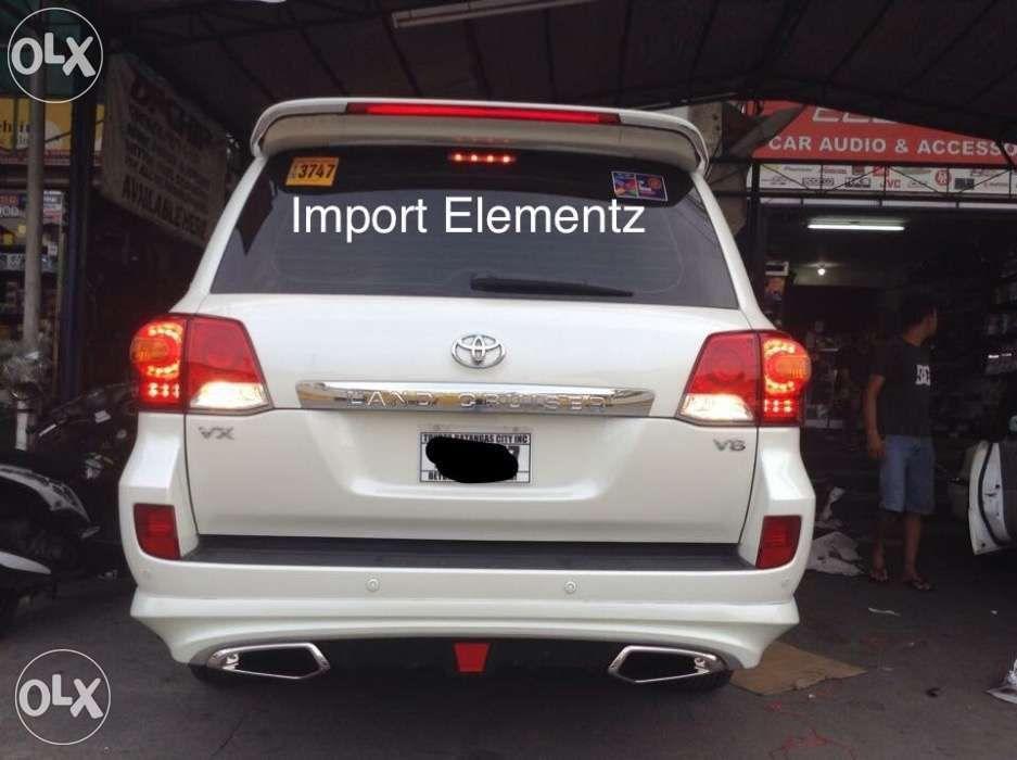 Toyota Landcruiser 200 Spoiler With Led Lc200 bodykit Stepboard Dubai