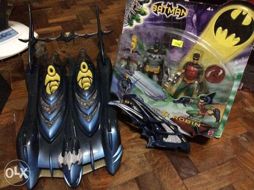 mattel batman and batmobile set