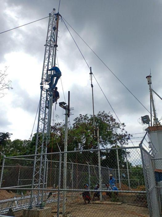 Antenna Tower, Pole Mast fabrication & erection, Construction ...