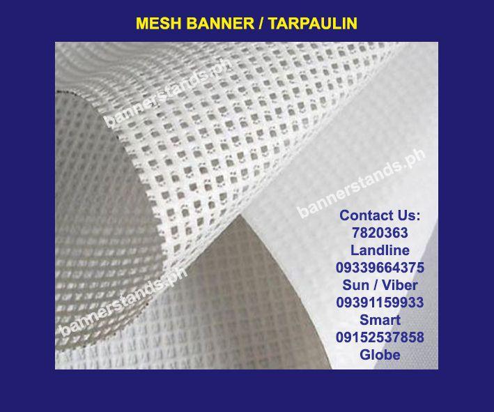 Mesh Banner Roll Outdoor Streamer Blinds and Tarpaulin Alternative, Furniture & Home Living