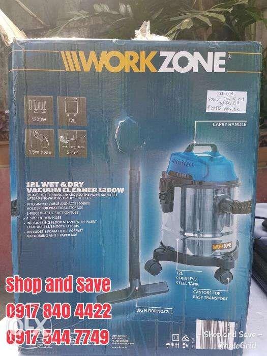 Wet and Dry Vacuum Cleaner Workzone 12 Liters from Australia, Furniture & Home Living, Cleaning