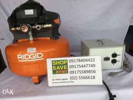 Air Compressor RIDGID from USA 6 Gallons 150psi