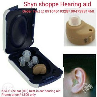 K80 Hearing aid ITE more design