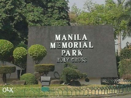 Holy Cross Memorial Lot  for Sale in  Novaliches Quezon City