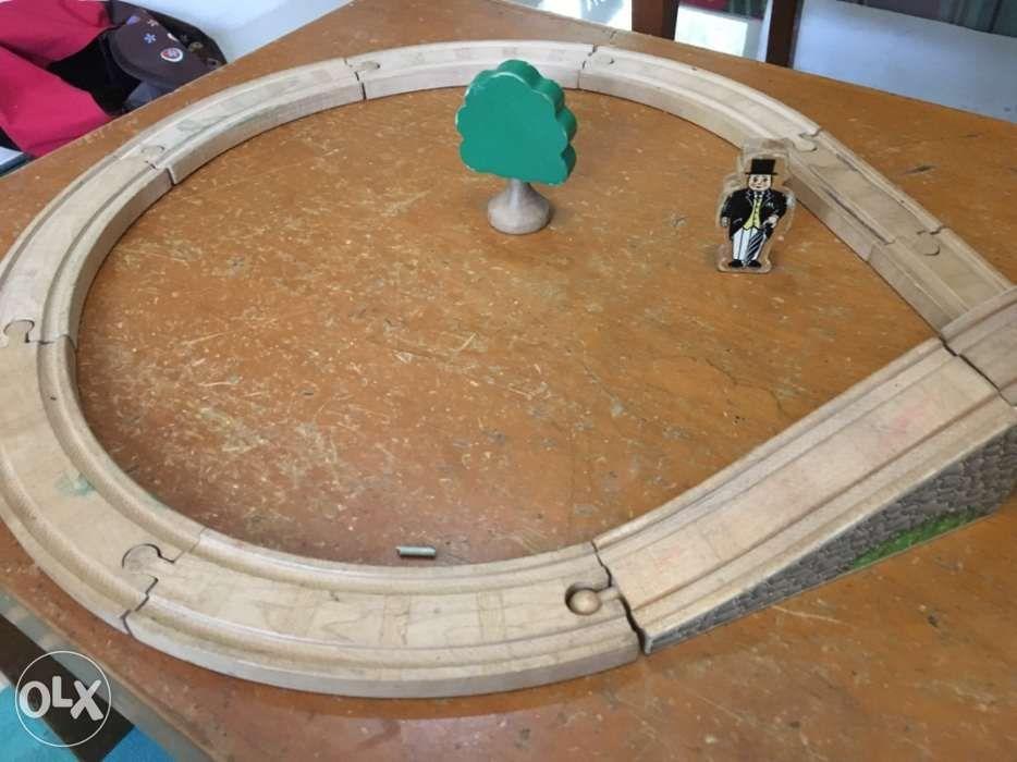Thomas The Train Wooden Train Set with rails (Category: Infant Playtime) located in Bacoor. Submitted by datsun240 (Listing ID 238497955, Image 3). Description: Made of wood One rail has damage What you see is what you get All for 1.5k fix No longer being used Meet up alabang town center only.