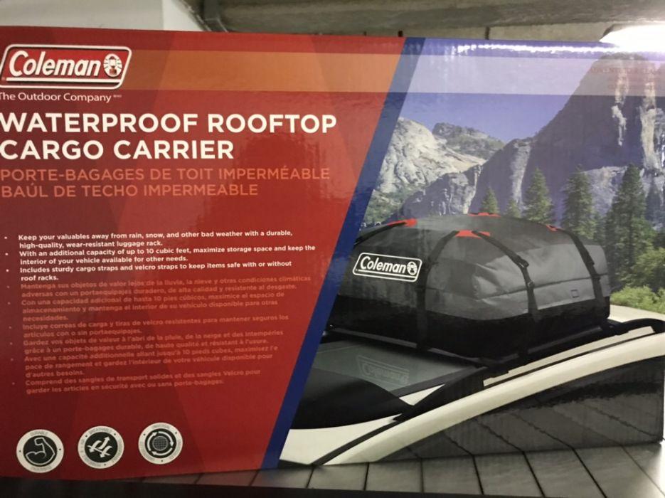 coleman rooftop cargo carrier