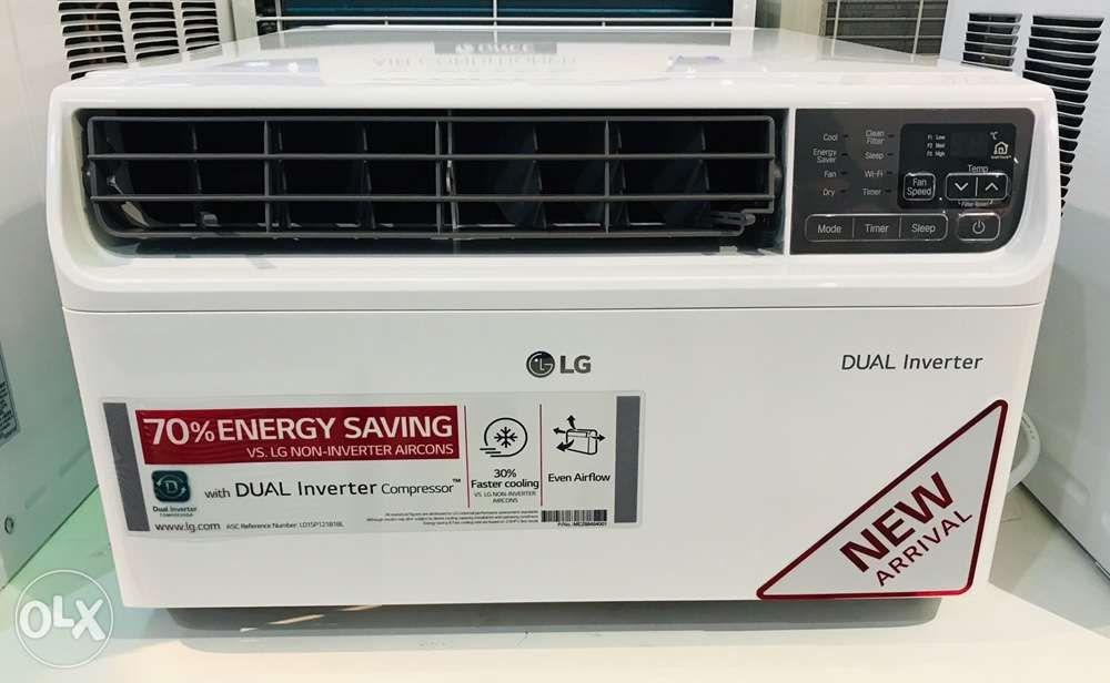 Brand New LG .75hp DUAL Inverter Window-type Aircon ...