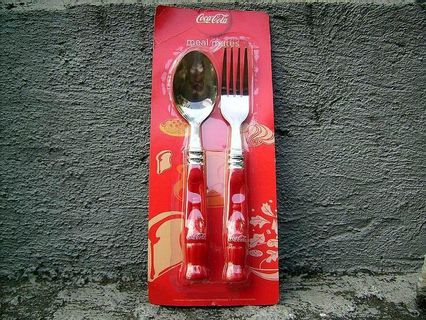 Coca Cola Coke spoon and fork set